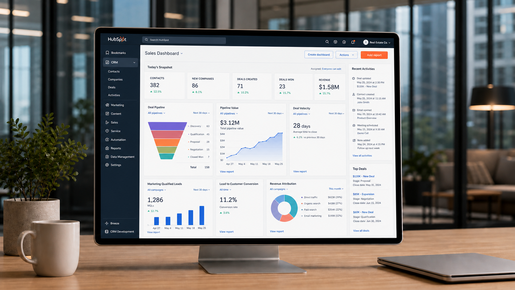 Optimiza tu pipeline de ventas en banca y seguros con HubSpot